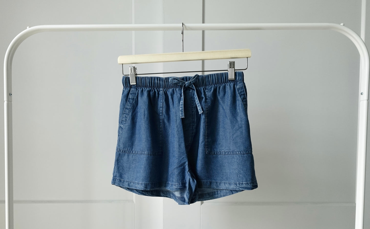Tencel Patch Pocket Summer Shorts