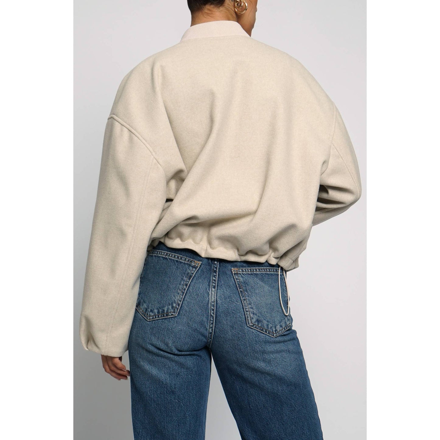 Fleece Bomber Jacket