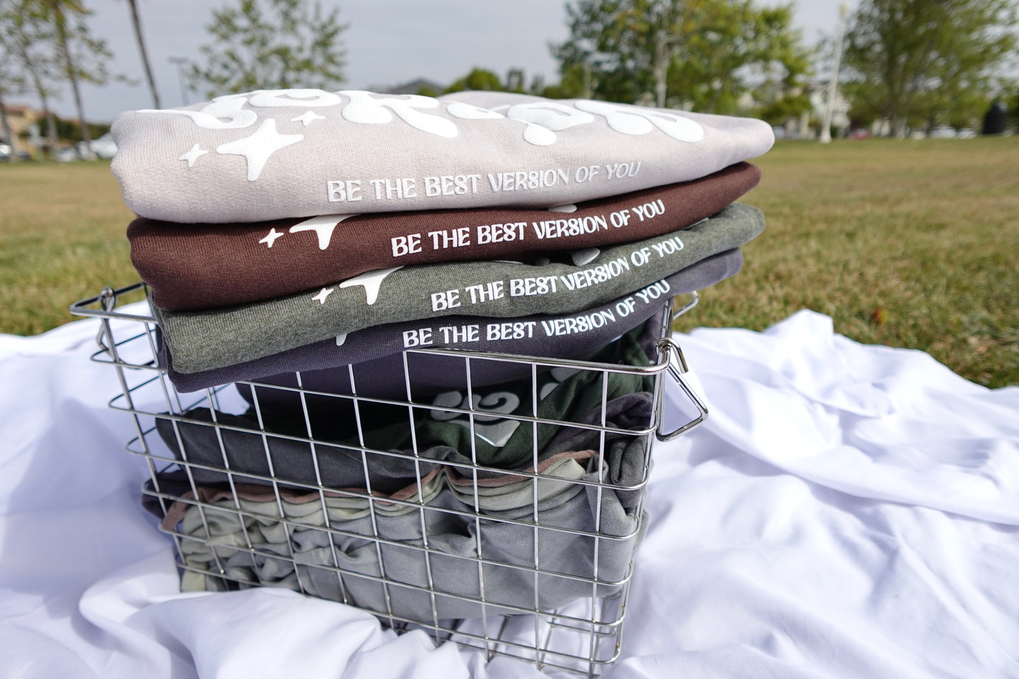 "Prime Version" Oat Crewneck
