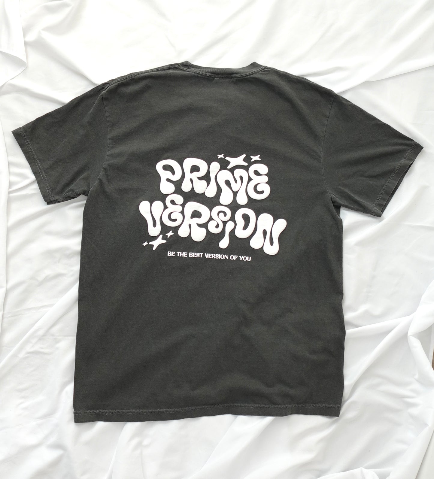 "Prime Version" Graphite Tee