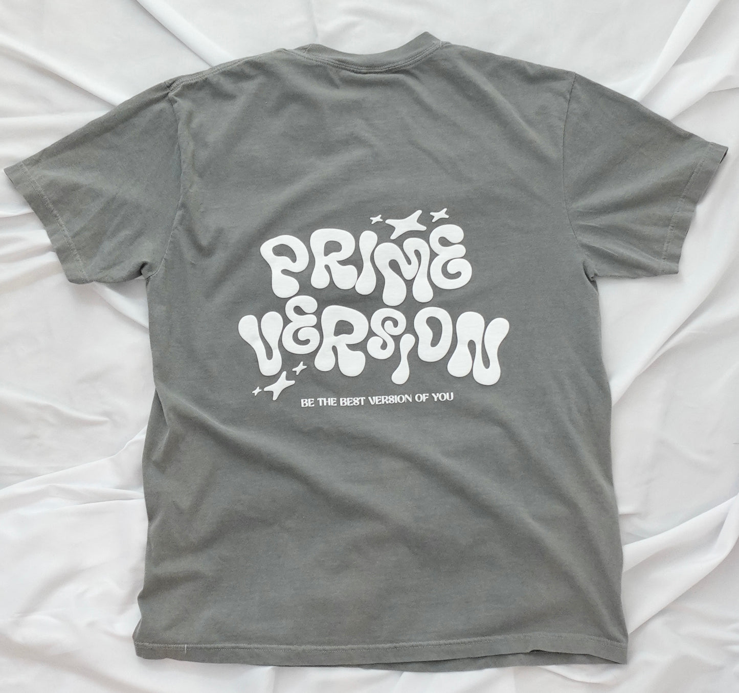 "Prime Version" Gray Tee
