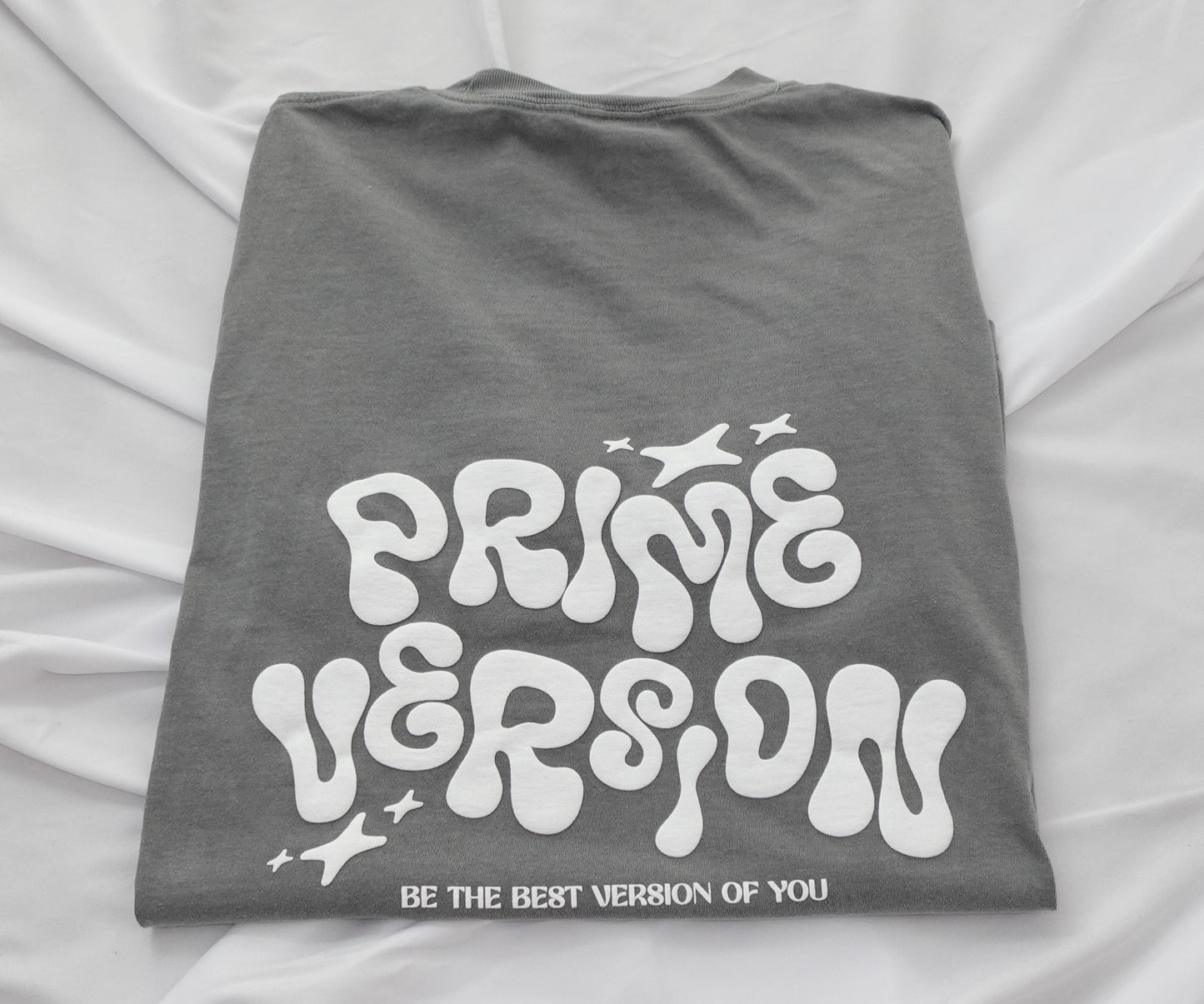 "Prime Version" Gray Tee