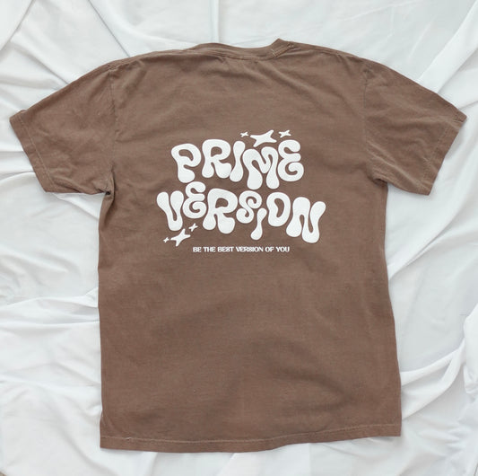 "Prime Version" Espresso Tee