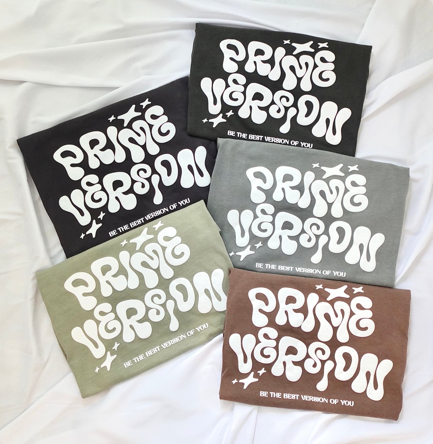 "Prime Version" Gray Tee