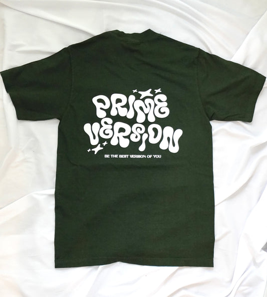 "Prime Version" Emerald Green Tee