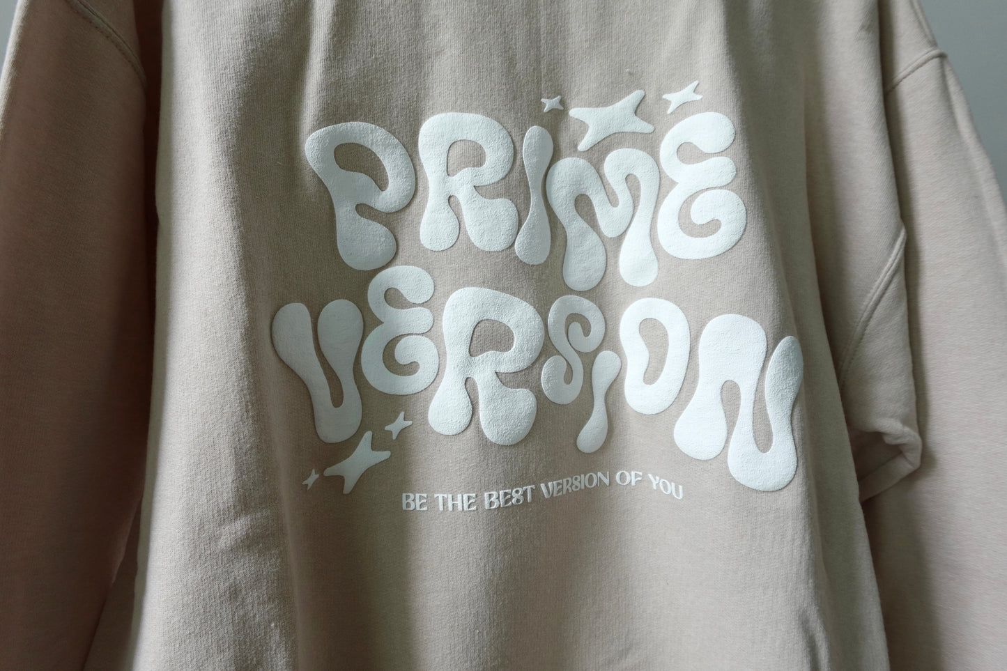 "Prime Version" Oat Crewneck