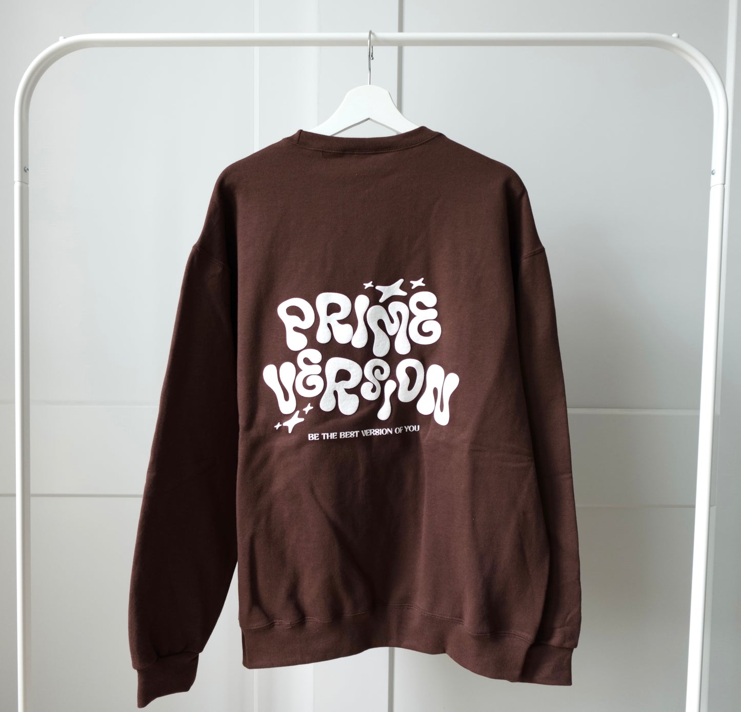 "Prime Version" Espresso Crewneck